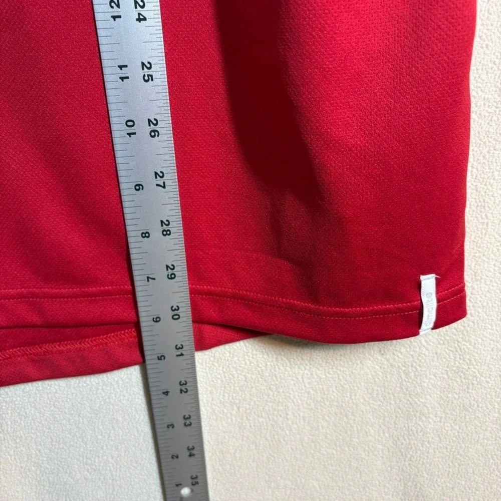 NOS Adidas Kansas Jayhawks KU Coaches Polo Shirt Mens XL Crimson Climalite‎